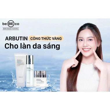 Sữa rửa mặt BEBECO Premium Whitening Arbutin - Làm sạch sâu, trắng da, mờ thâm, giá 295.800 VND