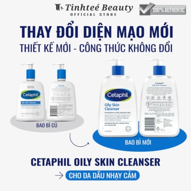 Sữa rửa mặt Cetaphil Oily Skin Cleanser 473ml - Dịu lành cho da dầu nhạy cảm, giá 386k 3