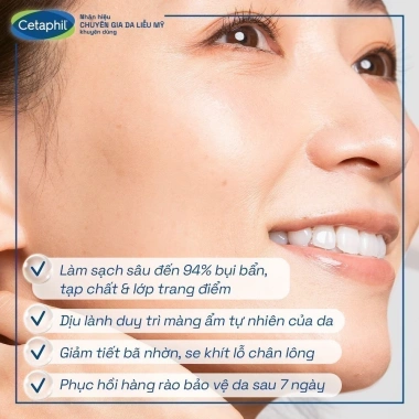 Sữa rửa mặt Cetaphil Oily Skin Cleanser 473ml - Dịu lành cho da dầu nhạy cảm, giá 386k 7