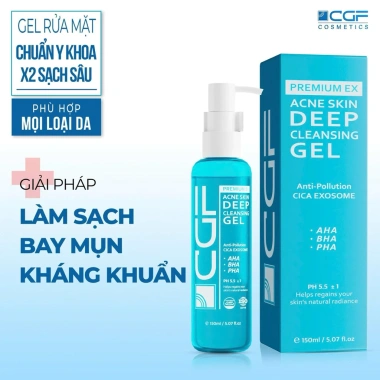 Sữa rửa mặt CGF Hàn Quốc 150ml cho da dầu mụn - Dịu nhẹ, lành tính, giá sỉ 195k, giảm còn 290k