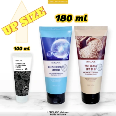 Sữa rửa mặt Collagen LEBELAGE 180ml: Dưỡng ẩm nhẹ, không khô da, chỉ 139k 5