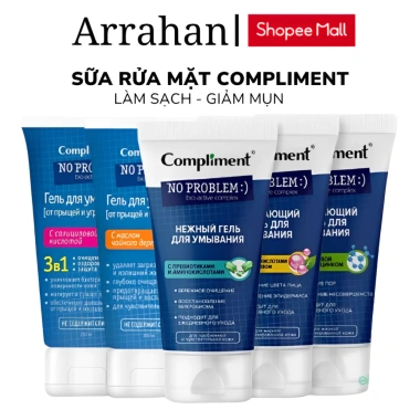 Sữa Rửa Mặt Compliment No Problem 200ml Ngăn Ngừa Mụn, Làm Sạch Sâu, Giá 89.000 đồng