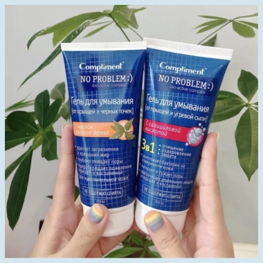 Sữa Rửa Mặt Compliment No Problem 200ml Ngăn Ngừa Mụn, Làm Sạch Sâu, Giá 89.000 đồng