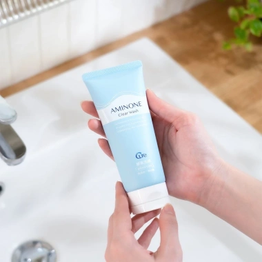 Sữa rửa mặt Cure Aminone Clear Wash 130g - Làm sạch sâu, giảm mụn, không khô, giá ưu đãi 239k 4