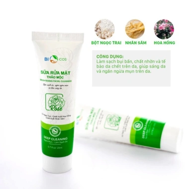 Sữa Rửa Mặt Dầu Bio Cosmetics 20ml - Làm Sạch Sâu, Sáng Da, Ngừa Mụn, Giá 45.000 2