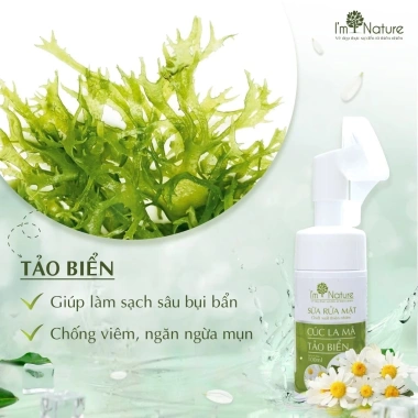 Sữa Rửa Mặt Đầu Cọ Tạo Bọt I’m Nature 100ml - Trắng Sáng Kiềm Dầu Giảm Mụn - 225k 5 Sữa Rửa Mặt Đầu Cọ Tạo Bọt I’m Nature 100ml - Trắng Sáng Kiềm Dầu Giảm Mụn - 225k 5