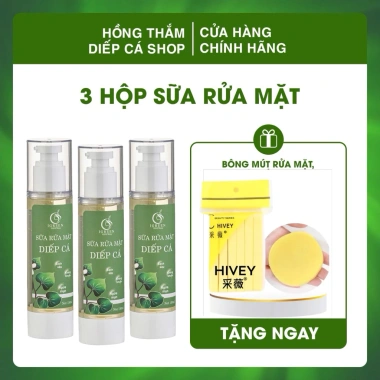 Sữa rửa mặt Diệp cá IGREEN gel giảm mụn, thiên nhiên không kích ứng – Giá 160.000₫