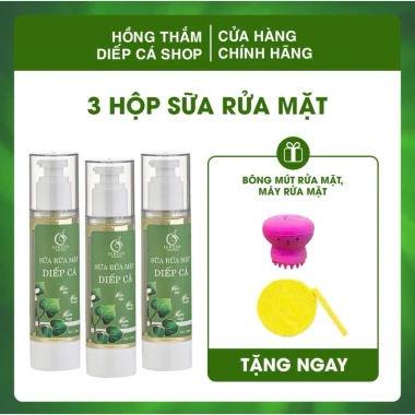 Sữa rửa mặt Diệp cá IGREEN gel giảm mụn, thiên nhiên không kích ứng – Giá 160.000₫