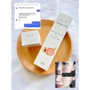 Sữa rửa mặt ENCOS Đào 130g - pH 5.5, da nhạy cảm, ngăn ngừa mụn, làm sạch sâu không khô, chuẩn y tế - 145.000đ 8