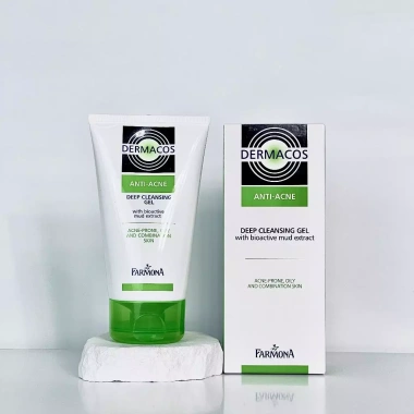 Sữa Rửa Mặt Farmona Dermacos Anti Acne Deep Cleansing Gel 150ml - Sạch Sâu, Ngừa Mụn Da Dầu, Giá 325.000 VND 3