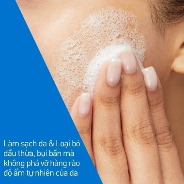 Sữa rửa mặt foaming CeraVe - Làm sạch sâu, dưỡng ẩm nhẹ cho da dầu, giá 465.000₫ 7