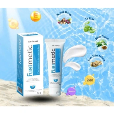 Sữa rửa mặt Fusimetic cho da dầu mụn - Làm sạch sâu, kiểm soát bã nhờn 50g Giá ưu đãi 79.000 VND