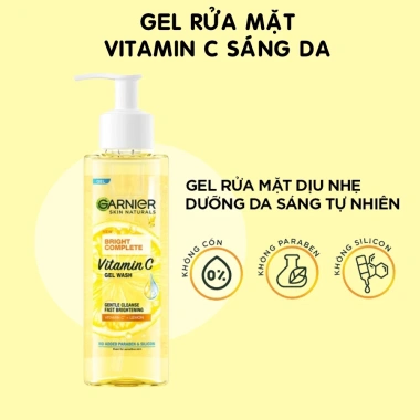 Sữa rửa mặt Garnier Bright Complete Anti-Acne Foam 100ml - Ngừa mụn, sáng da, giá chỉ 118.000 VND