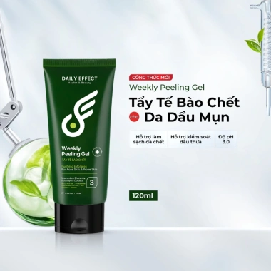 Sữa rửa mặt gel DAILY EFFECT 120ml - Làm sạch bụi bẩn, dầu nhờn, giảm giá 145k 8