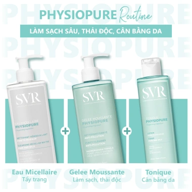 Sữa rửa mặt gel SVR Physiopure Gelee Moussante 200ml cho da nhạy cảm - Giá 369.000₫ 7 Sữa rửa mặt gel SVR Physiopure Gelee Moussante 200ml cho da nhạy cảm - Giá 369.000₫ 7
