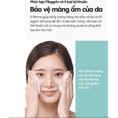 Sữa rửa mặt gel tạo bọt Dr.G pH Cleansing Gel Foam – Làm sạch sâu, cấp ẩm, da nhạy cảm – 299.000₫ 4