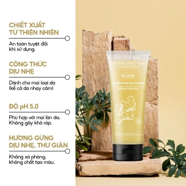 Sữa rửa mặt gừng 120ml Độc Quyền Shopee - Mua 1 tặng 1, làm sạch sâu da thường, hỗn hợp, dầu - 160k 6