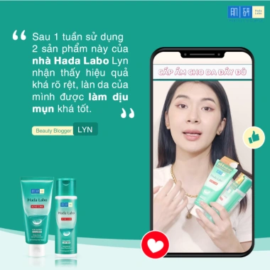 Sữa Rửa Mặt Hada Labo Acne Care Calming 80g dành cho da mụn nhạy cảm, giảm đỏ, làm dịu, chỉ 81.700đ 2