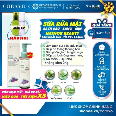Sữa rửa mặt Hathor Beauty 150ml - Làm sạch sâu, kiểm dầu, da mụn, 289.999₫