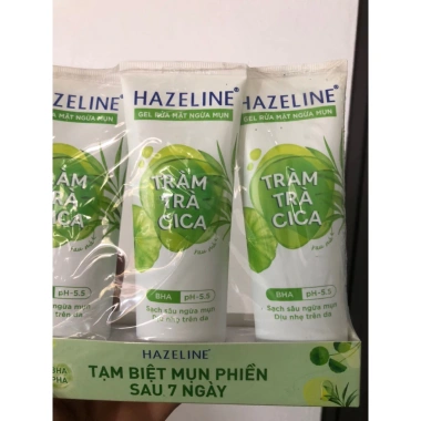 Sữa Rửa Mặt Hazeline Nghệ Hoa Cúc Tràm Trà 100g - Giá chỉ 58.000, giảm tới 27% 9 Sữa Rửa Mặt Hazeline Nghệ Hoa Cúc Tràm Trà 100g - Giá chỉ 58.000, giảm tới 27% 9