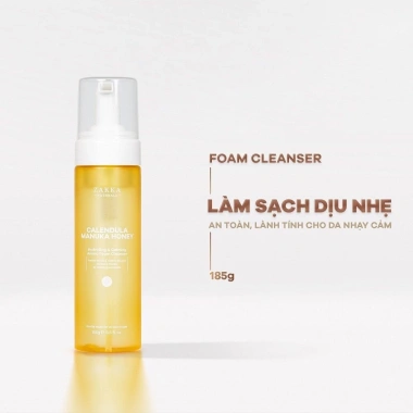 Sữa Rửa Mặt Hoa Cúc Tạo Bọt Sẵn ZAKKA NATURALS 185ml - Dịu Nhẹ, Dành Cho Da Nhạy Cảm, Giảm Giá 169.000₫