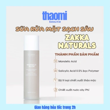 Sữa Rửa Mặt Hoa Cúc Tạo Bọt Sẵn ZAKKA NATURALS 185ml - Dịu Nhẹ, Dành Cho Da Nhạy Cảm, Giảm Giá 169.000₫