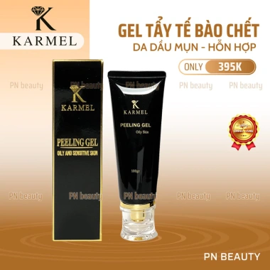 Sữa rửa mặt Karmel không bọt Cleanser và Kem dưỡng ẩm da dầu mụn Freeship quà 9