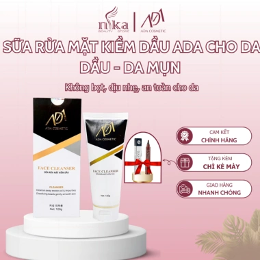 Sữa rửa mặt kiềm dầu ADA Group - làm sạch sâu, se khít lỗ chân lông, lám sáng da, không khô, chỉ 229.000₫