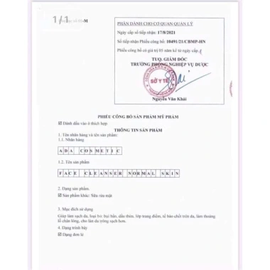 Sữa rửa mặt kiềm dầu ADA Group - làm sạch sâu, se khít lỗ chân lông, lám sáng da, không khô, chỉ 229.000₫ 7 Sữa rửa mặt kiềm dầu ADA Group - làm sạch sâu, se khít lỗ chân lông, lám sáng da, không khô, chỉ 229.000₫ 7