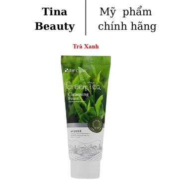 Sữa Rửa Mặt Kiềm Dầu Giảm Mụn 3W Clinic Trà Xanh 100ml - Giá chỉ 30.379 VND 5