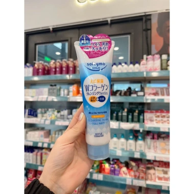 Sữa rửa mặt Kose Softymo Foam 190g - Tạo bọt, dưỡng ẩm, collagen, 102.000đ