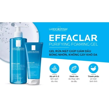Sữa rửa mặt La Roche-Posay dạng gel làm sạch da dầu mụn, kiểm soát nhờn, ngăn ngừa mụn, giá 399.000 VND 2 Sữa rửa mặt La Roche-Posay dạng gel làm sạch da dầu mụn, kiểm soát nhờn, ngăn ngừa mụn, giá 399.000 VND 2