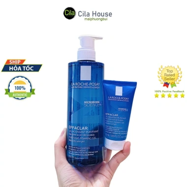 Sữa rửa mặt La Roche-Posay Effaclar 50ml - Da dầu, mụn, nhạy cảm, giá 140.000đ