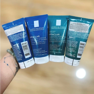 Sữa rửa mặt La Roche Posay Effaclar Gel Mini 50ml mẫu mới - Giảm mụn, kiềm dầu, giá 52.000 VND
