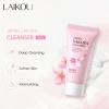 Sữa rửa mặt LAIKOU hoa anh đào Nhật Bản kiềm dầu, làm sạch mụn đầu đen, thu nhỏ lỗ chân lông 50g - giá 45.100 VNĐ 2