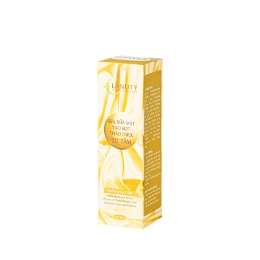Sữa rửa mặt Lanuty tạo bọt thảo dược tơ tằm 150ml dưỡng ẩm, thông thoáng lỗ chân lông 44.100