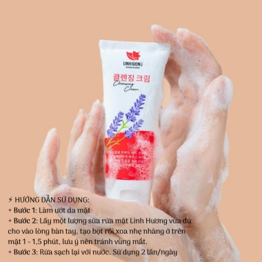 Sữa rửa mặt Linh Hương Lavender làm sáng đều màu, kiềm dầu – 195.020₫ 7 Sữa rửa mặt Linh Hương Lavender làm sáng đều màu, kiềm dầu – 195.020₫ 7