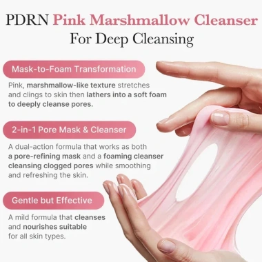 Sữa Rửa Mặt Medicube PDRN Pink Niacinamide 120g Làm sáng da, bọt mịn cho da nhạy cảm, chỉ 320.000 VND