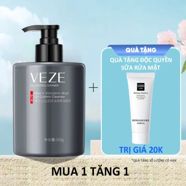 Sữa rửa mặt nam 500ml - Trắng da, giảm mụn, kiểm soát dầu, dưỡng ẩm sâu 6