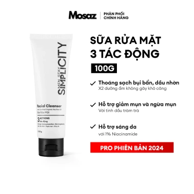 Sữa rửa mặt nam Men Stay Simplicity 100g - Sạch dầu nhờn, ngừa mụn, giá 149k