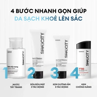 Sữa rửa mặt nam Men Stay Simplicity 100g - Sạch dầu nhờn, ngừa mụn, giá 149k 7