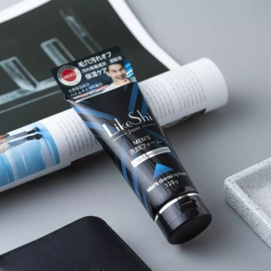Sữa Rửa Mặt Nam Nhật Bản LIKESHI 120ml - Sạch Mụn, Kiểm Soát Dầu Nhờn, Thải Độc Da, Giá 119.000₫ 6