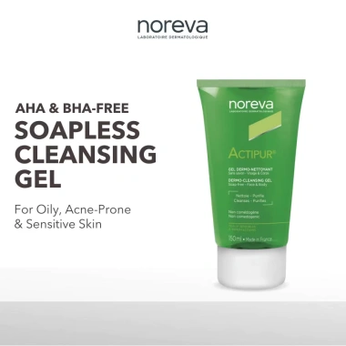 Sữa Rửa Mặt Noreva Actipur Dermo Cleansing Gel - Da Dầu Mụn, Kiểm bã nhờn, Giá 565.250₫