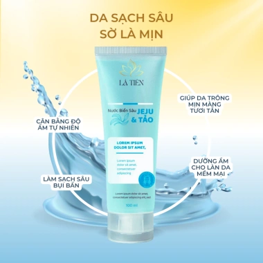 Sữa rửa mặt Nước Biển Sâu Jeju + Tảo Lá Tiên 100ml – Làm sạch sâu, da sáng mịn, giảm giá 59.500₫ 4 Sữa rửa mặt Nước Biển Sâu Jeju + Tảo Lá Tiên 100ml – Làm sạch sâu, da sáng mịn, giảm giá 59.500₫ 4