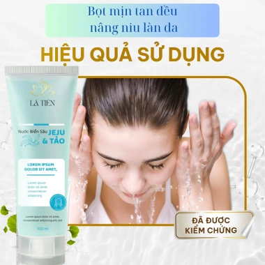 Sữa rửa mặt Nước Biển Sâu Jeju + Tảo Lá Tiên 100ml – Làm sạch sâu, da sáng mịn, giảm giá 59.500₫
