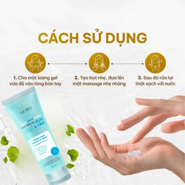 Sữa rửa mặt Nước Biển Sâu Jeju + Tảo Lá Tiên 100ml – Làm sạch sâu, da sáng mịn, giảm giá 59.500₫