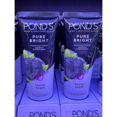 Sữa Rửa Mặt Pond’s 100g - Than Hoạt Tính, Trà Xanh, Trắng Da, Detox, Kiểm Soát Nhờn - 385.000 VND