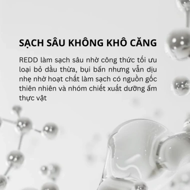 Sữa rửa mặt REDD 100g – Làm sạch sâu, giảm mụn, sáng da, loại bỏ dầu nhờn – 162k