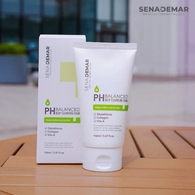 Sữa rửa mặt Sena Demar PH Balanced Deep Cleansing Foam 150ml - 2-5 hộp, cân bằng pH, giảm giá 240.000₫ 3