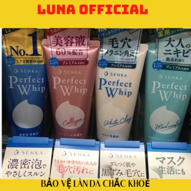 Sữa Rửa Mặt Senka Perfect Whip 120g Nhật Bản - Dưỡng ẩm, làm sạch, chỉ 70.000 VND 2